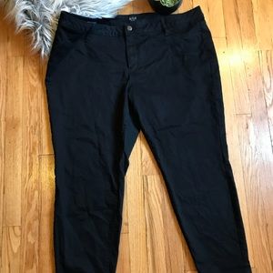 Plus Size Jegging Trousers Skinny Dress Pants